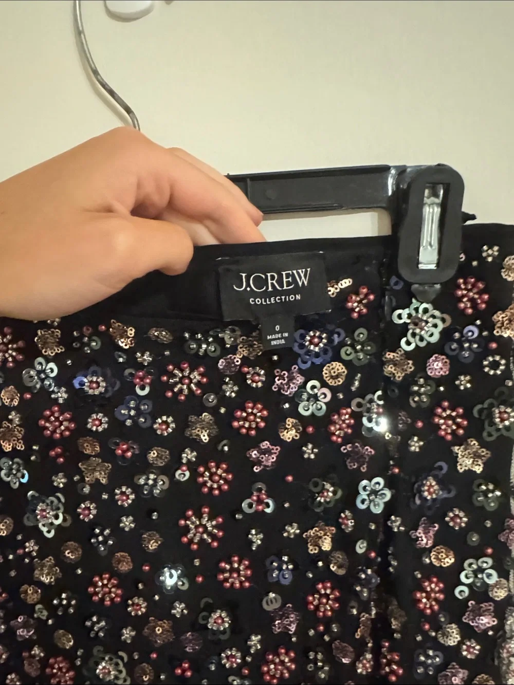 J Crew Embellished Skirt